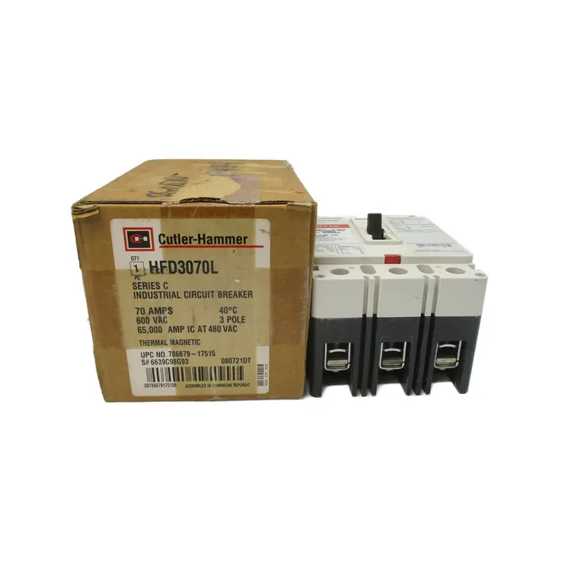 Cutler Hammer Hfd3070l Ser. C 600Vac 70A Nsmp 1