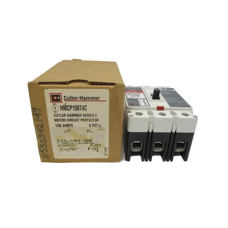 Cutler Hammer Hmcp150t4c 6601C87g11 Ser. C 600Vac 150A Nsmp 1