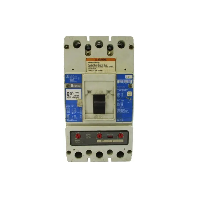 Cutler Hammer Kdb3400 6642C76g61 Ser. C 600Vac 400A Unmp 1
