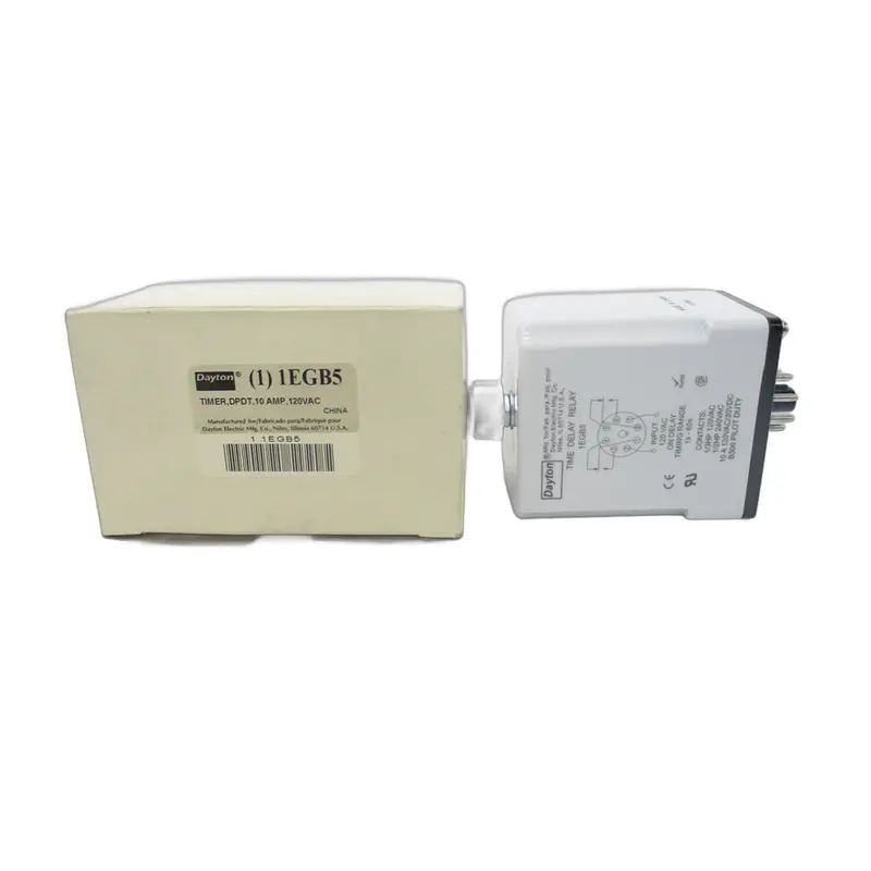 Dayton 1Egb5 120Vac 10A 1-60S Nsmp 1