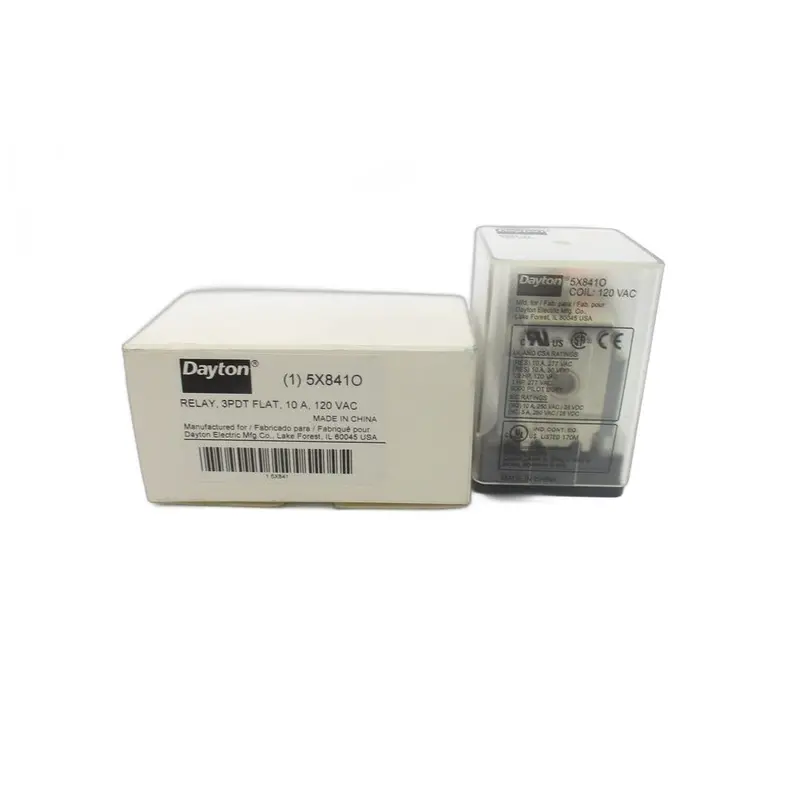 Dayton 5X841o 120Vac 10A Nsmp 1