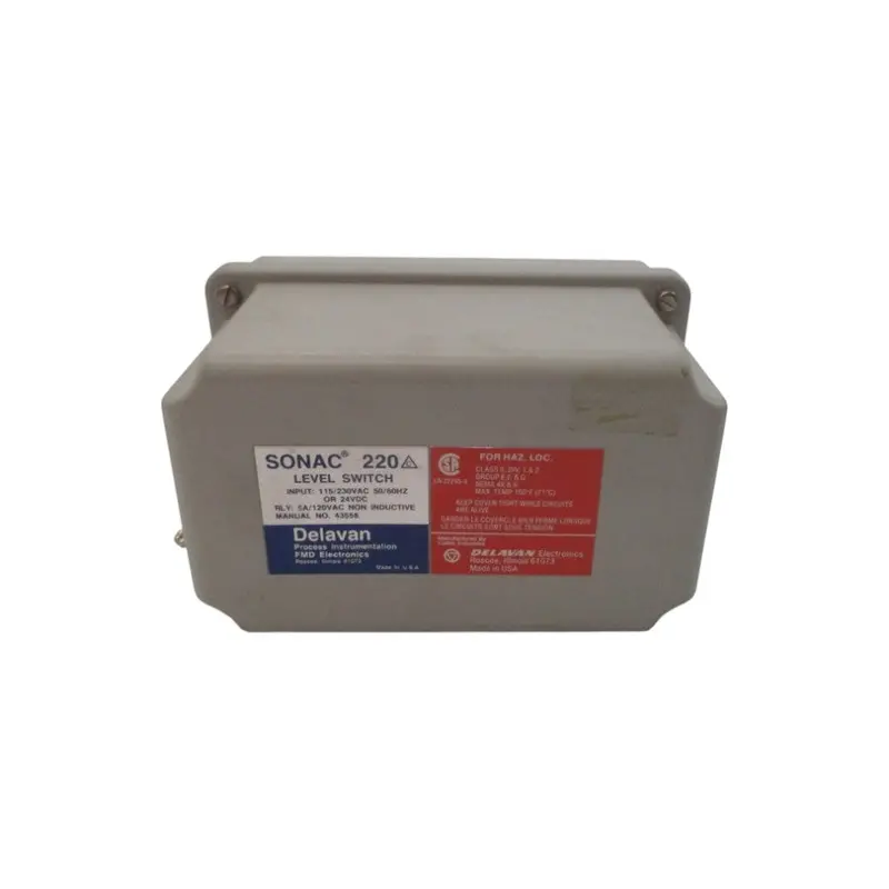 Delavan Electronics Sonac 220 115/230Vac 5A Nsnp 1