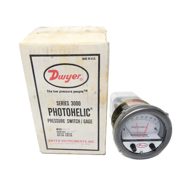 Dwyer A3002 120Vac 10A 25Psi 0-2" Nsmp 1