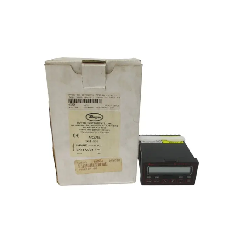 Dwyer Dh-009 100-240Vac 8A 0-50Inwc Nsmp 1