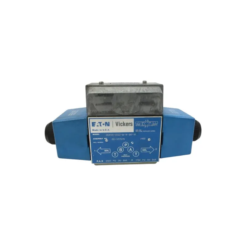 Eaton Dg4v4-012C-M-W-B5-10 02-337076 110/120V .85/.69A 1750-4500Psi Nsnp 1