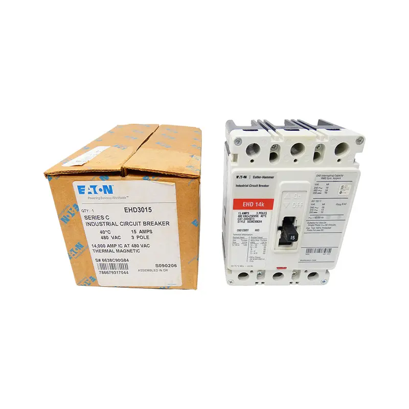 Eaton Ehd3015 6638C90g84 Ser. C 480Vac 15A Nsmp 1