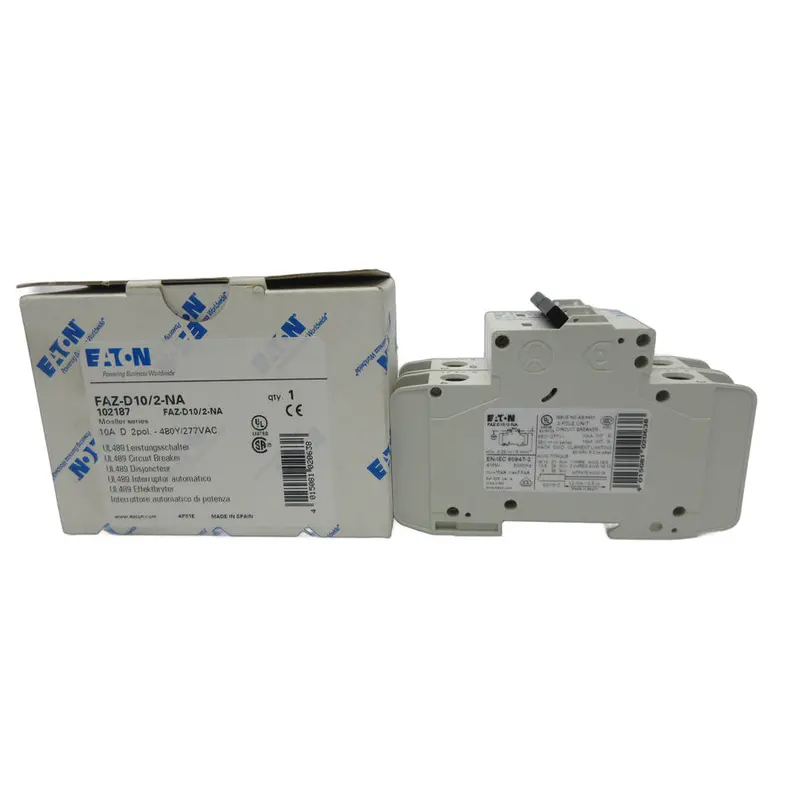 Eaton Faz-D10/2-Na 102187 277V 10A Nsmp 1