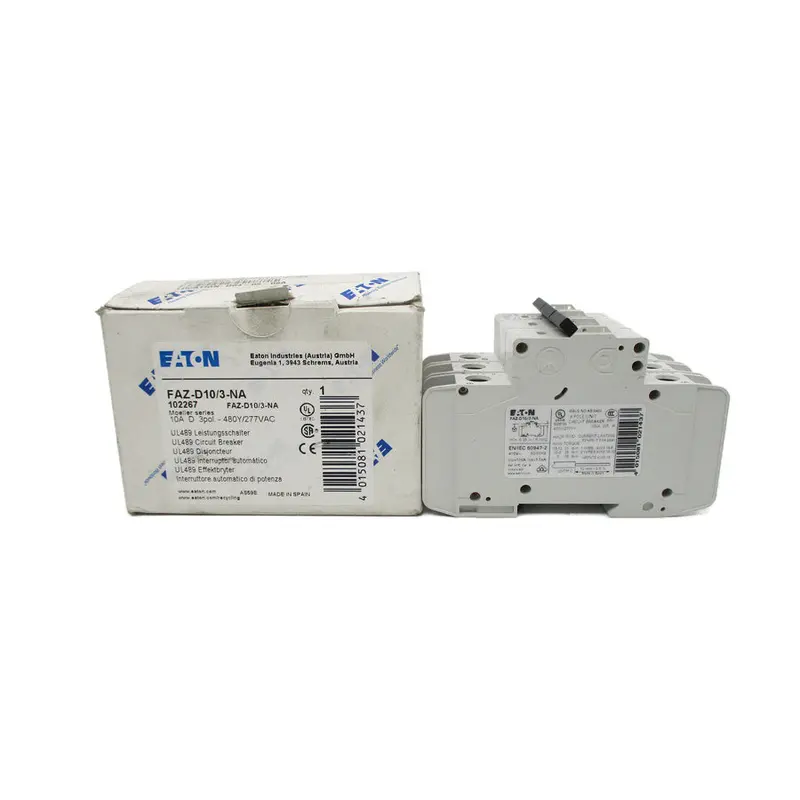 Eaton Faz-D10/3-Na 102267  277Vac 10A Nsmp 1