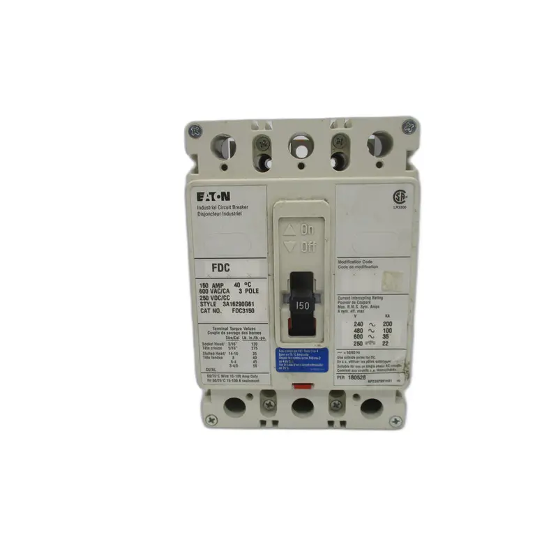 Eaton Fdc3150 600Vac 150A Unmp 1