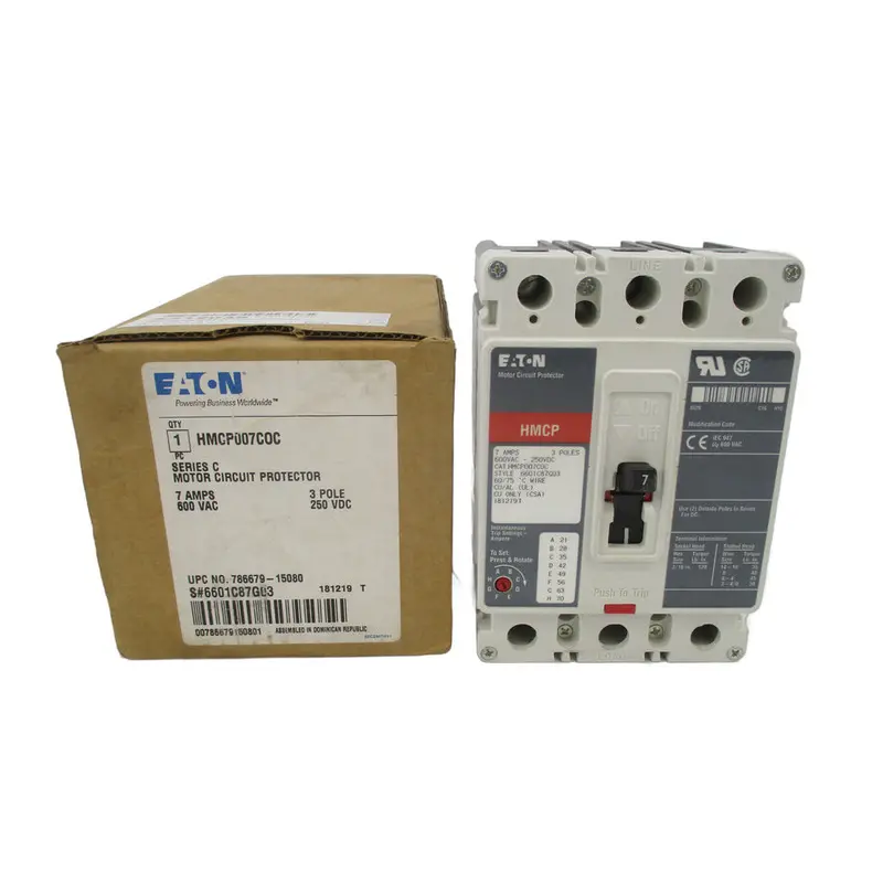 Eaton Hmcp007coc Ser. C 600Vac 7A Nsmp 1