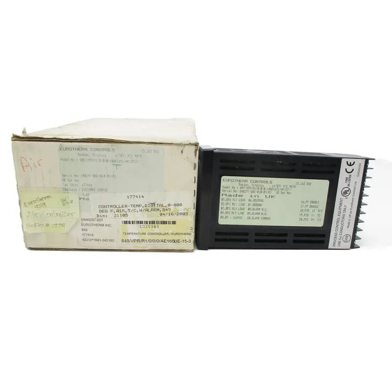 Eurotherm Controls 849/Vpr/R1/0/0/0(@Ae165)/Af137// 264Vac Nsmp 1