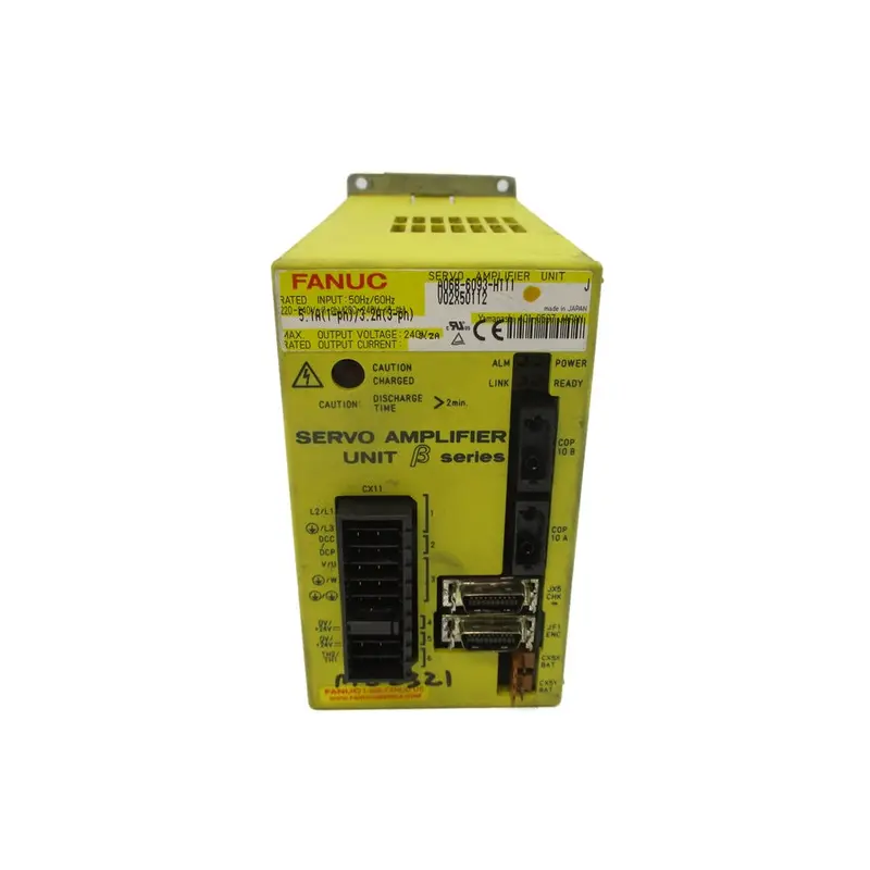 Fanuc A06b-6093-H111 200/220-240V 5.1/3.2A Unmp 1
