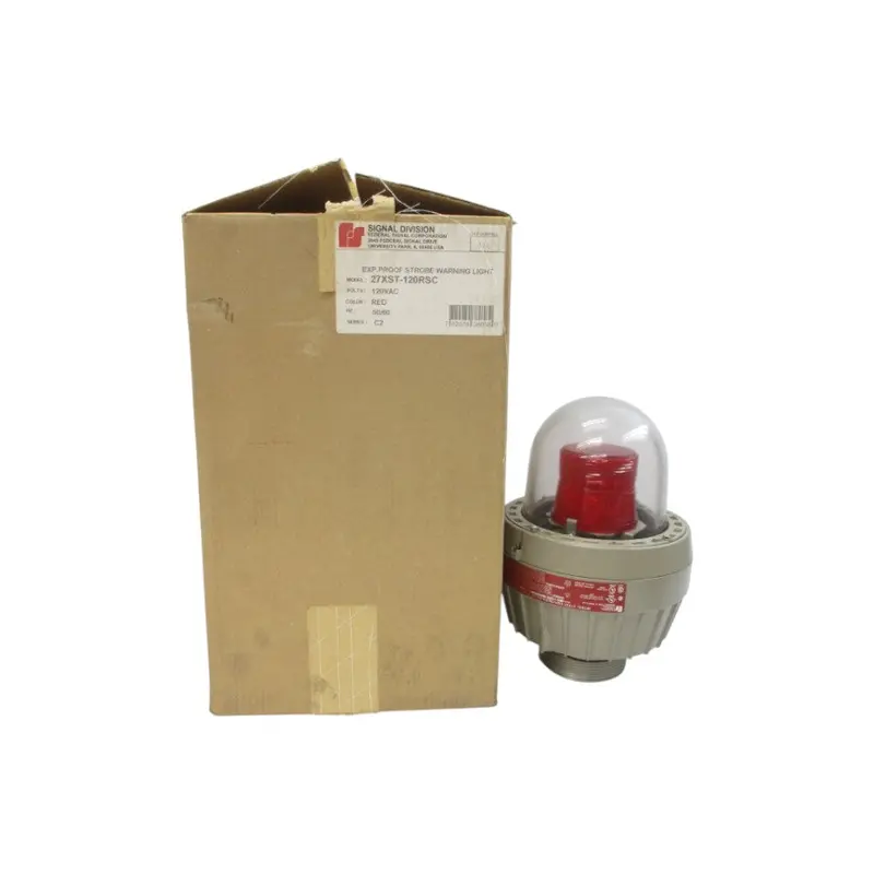 Federal Signal 27Xst-120Rsc Ser. C2 120Vac 1.14A Nsmp 1
