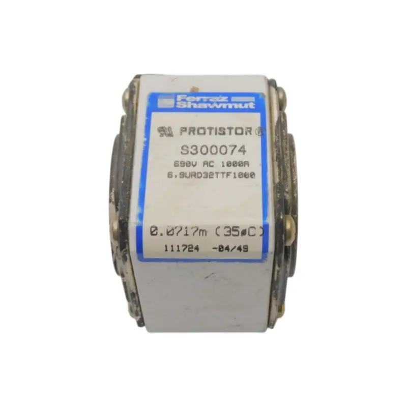 Ferraz 6.9Urd32ttf1000  S300074 690Vac 1000A (0.0717M) Nsnp 1