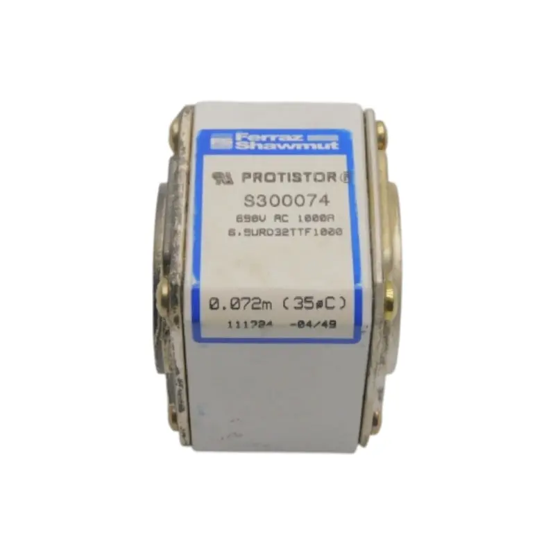 Ferraz Shawmut 6.9Urd32ttf1000 S300074 690Vac 1000A (0.072M) Nsnp 1