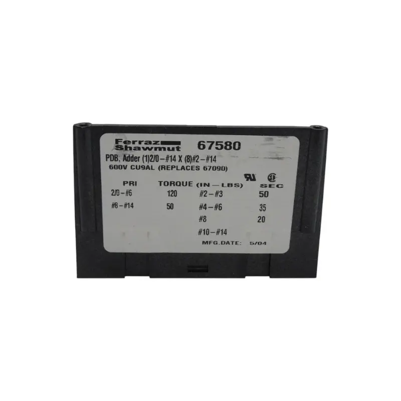 Ferraz Shawmut 67580 600V Nsnp 1