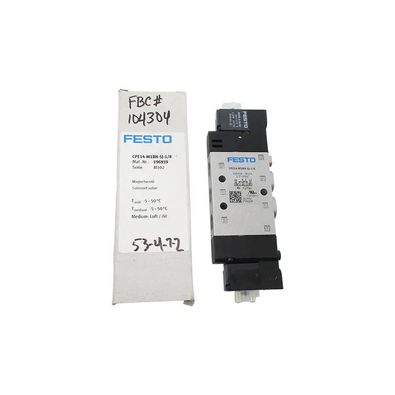 Festo Cpe14-M1bh-5J-1/8 196939 24Vdc Nsmp 1