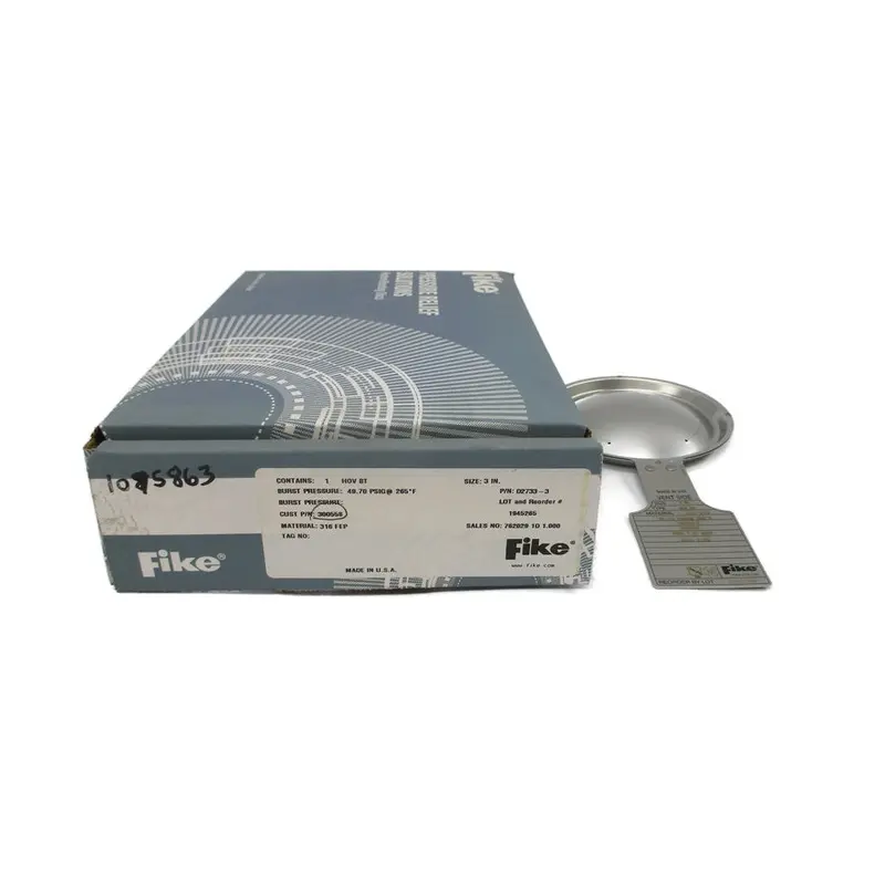 Fike 300558 D2733-3 49.70Psi 265'F 3" Nsmp 1
