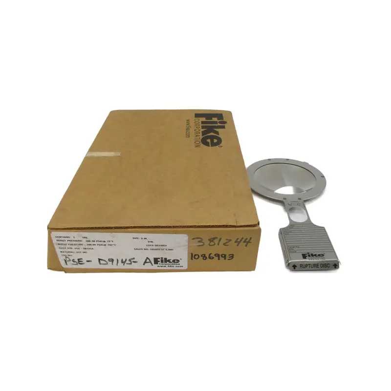 Fike Srl Pse-D9145a 106.38/100.00Psi 72/262'F 3" Nsmp 1