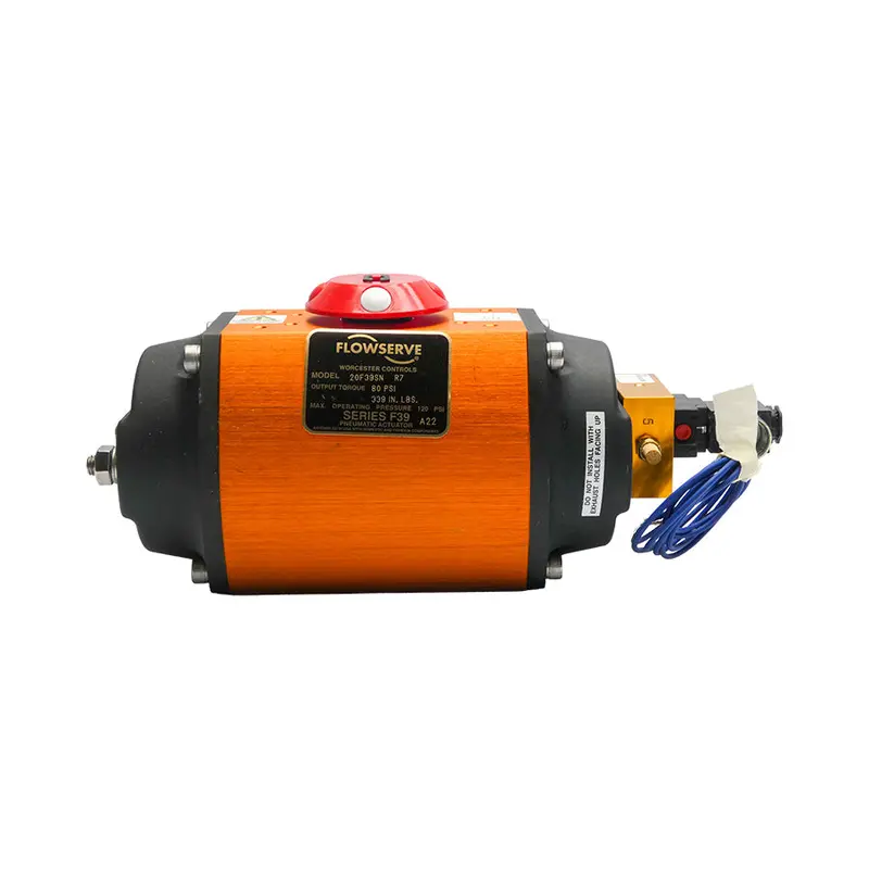 Flowserve 20F39snr7 120V 120Psi (As Is) Nsnp 1