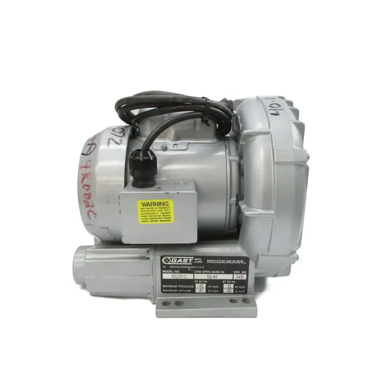Gast R3105-1 115/208-230V 5.6/3.0-2.8A Nsnp 1