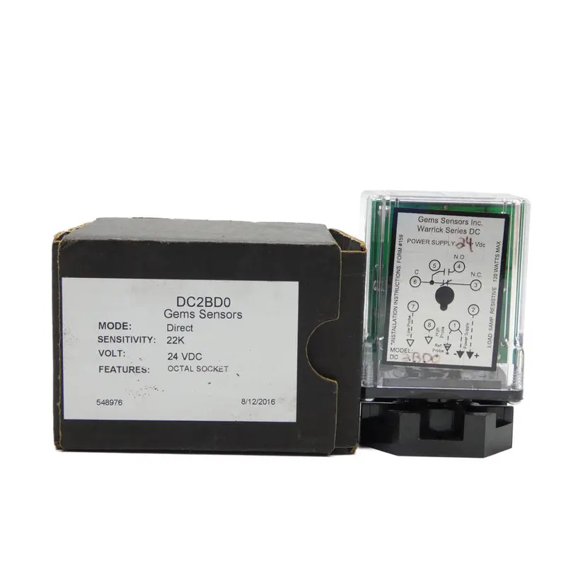 Gems Sensors Dc2bd0 24Vdc 5A Nsmp 1