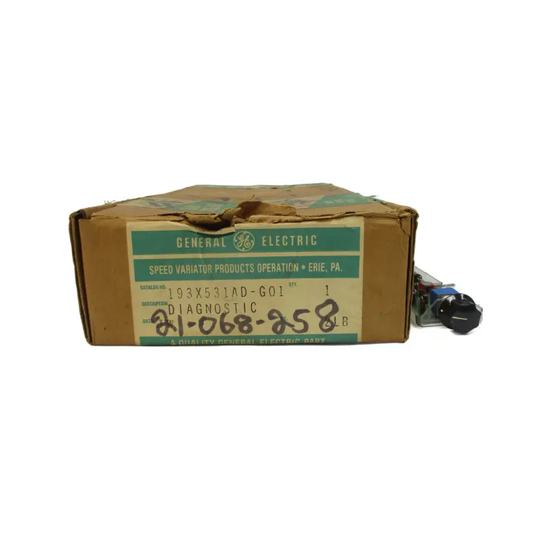 General Electric 193X531ad-G01 Nsmp 1