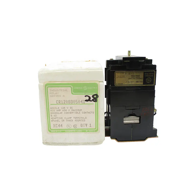 General Electric Cr120bd05041 Ser. A 125Vdc 10A Nsmp 1