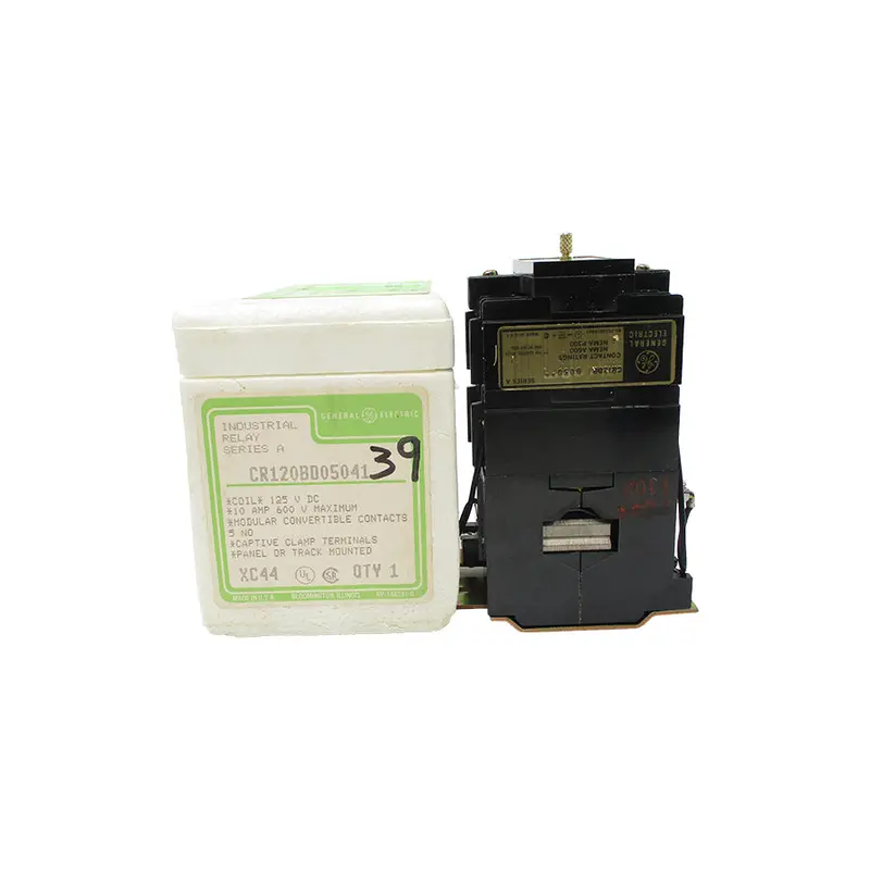 General Electric Cr120bd05041 Ser. A 125Vdc 10A Nsmp 1