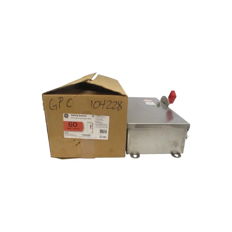 General Electric Th3362ss 600Vac 60A Nsmp 1