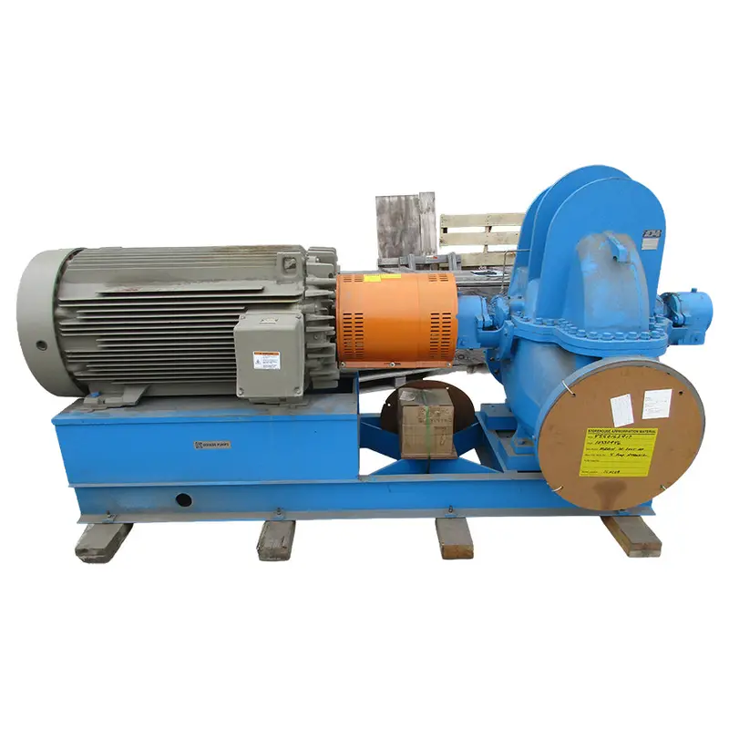 Goulds Pumps Medium Capacity Double Suction Size: 1 Total: 850Ft  Flow Rating:  6000Pbpm 3409 2300V 78.9A 12X16-23 Nsnp 1