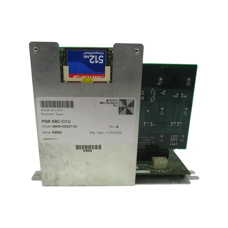 Graphics Microsystems Pqrsbc-Ccu 090G100227-30 Rev. B Unmp 1