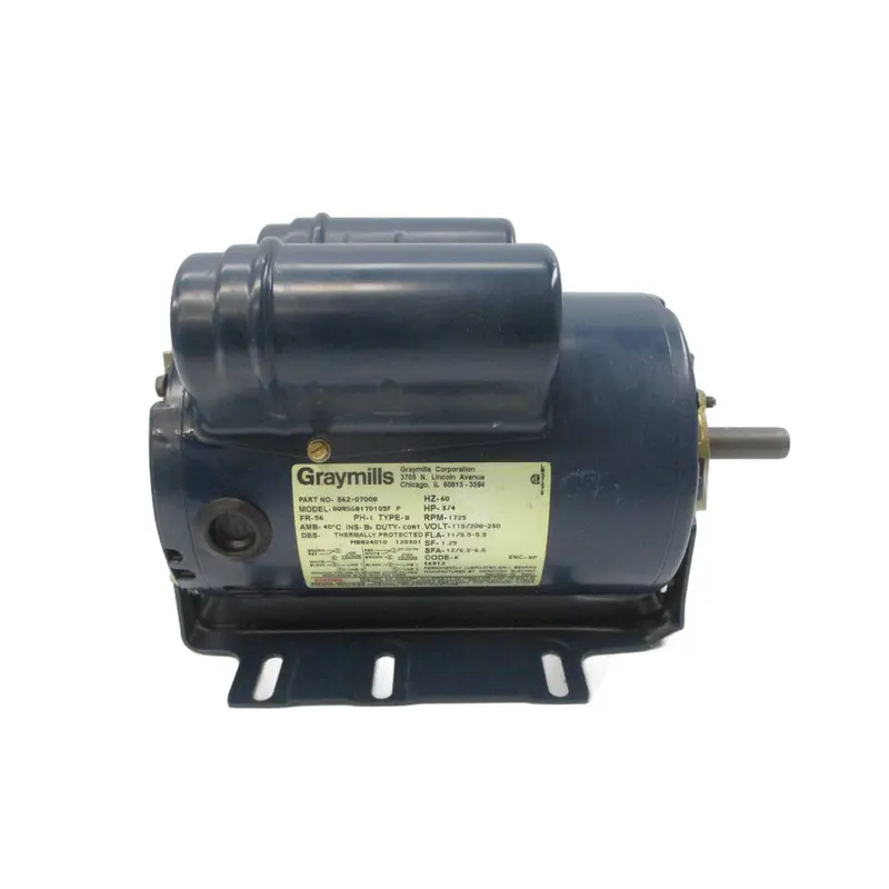 Graymills 362-07008 8Qn56b17d105fp 115/208-230V 11/5.5-5.5A Nsnp 1