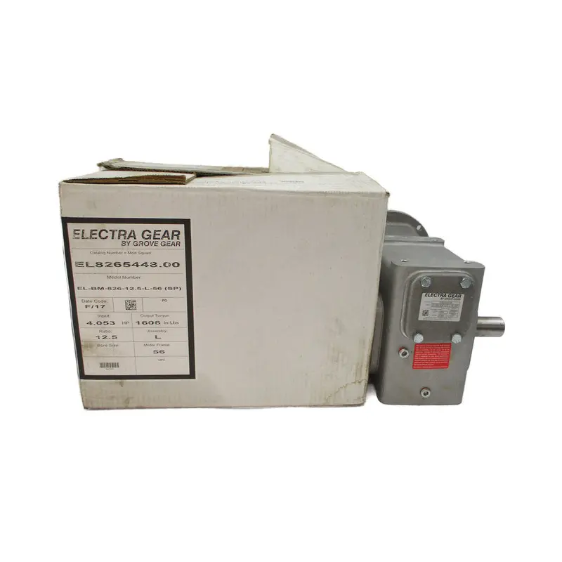 Grove Gear El8265448.00 El-Bm-826-12.5-L-56(Sp) Nsmp 1