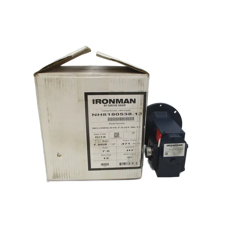 Grove Gear Nh-Hmq-818-7.5-H1-56-12 Nh8180538.12 Nsmp 1