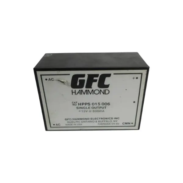 Hammond Electronics Hpps015006 15V Nsnp 1