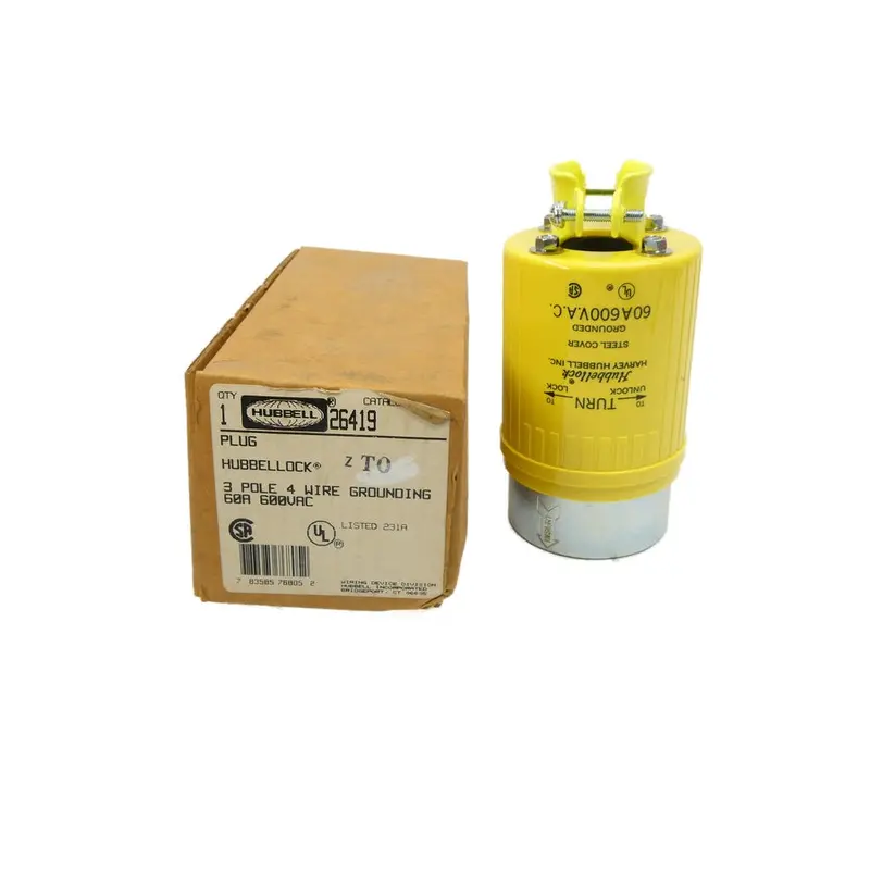 Hubbell 26419 600Vac 60A Nsmp 1