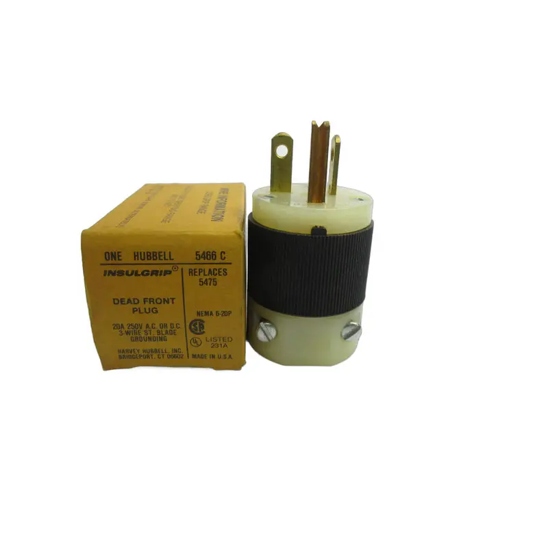 Hubbell 5466C 250Vac 20A Nsmp 1