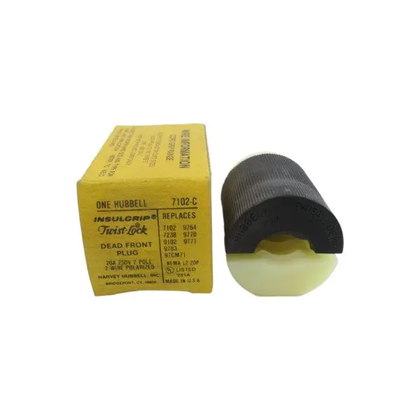Hubbell 7102-C 250V 20A Nsmp 1