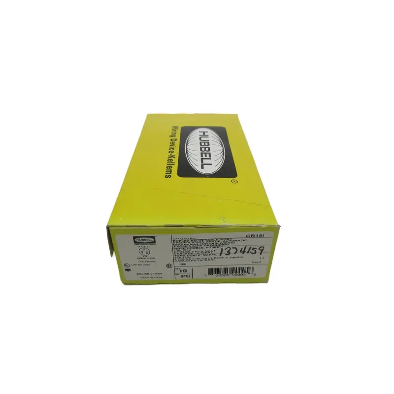Hubbell Cr15i 125V 15A (Pkg Of 10) Nsfs 1