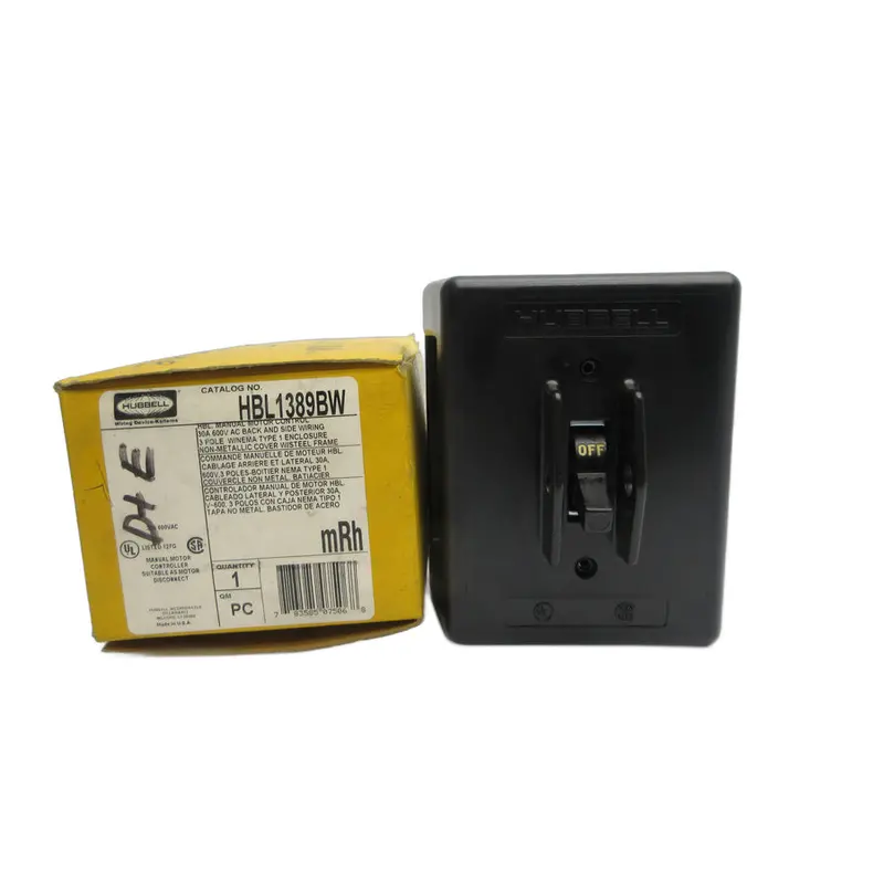 Hubbell Hbl1389bw 600Vac 30A Nsmp 1