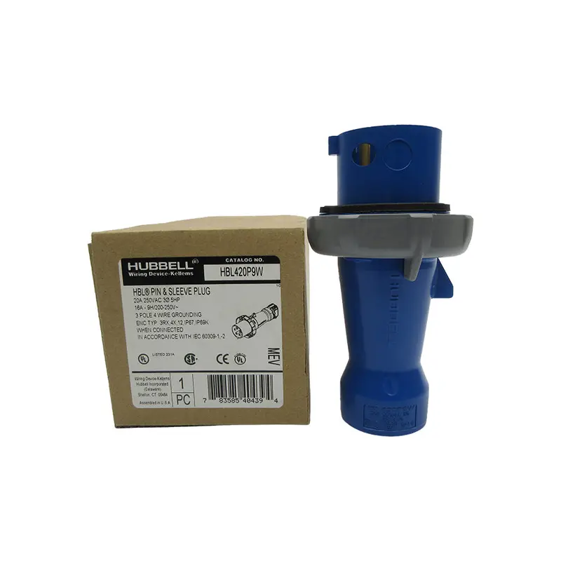 Hubbell Hbl420p9w 250Vac 20A (As Pictured) Nsmp 1