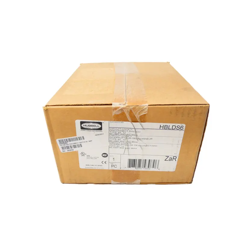 Hubbell Hblds6 600Vac 60A Nsfs 1
