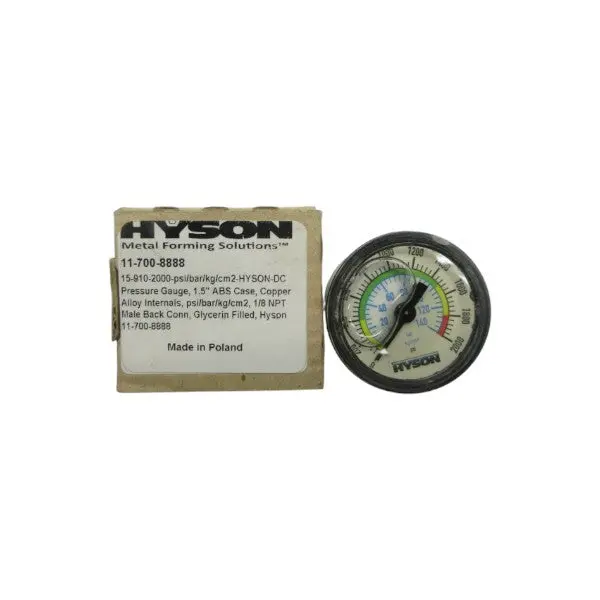 Hyson 11-700-8888 0-2000Psi Nsmp 1
