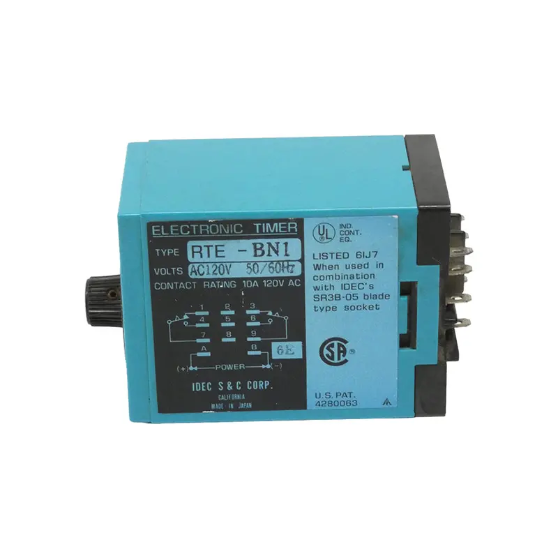 Idec Rte-Bn1 120Vac 10A 0-3S Unmp 1