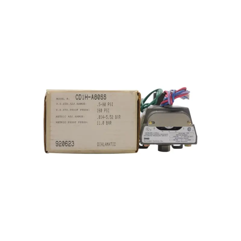 Imo Barksdale Cd1h-A80ss .5-80Psi Nsmp 1