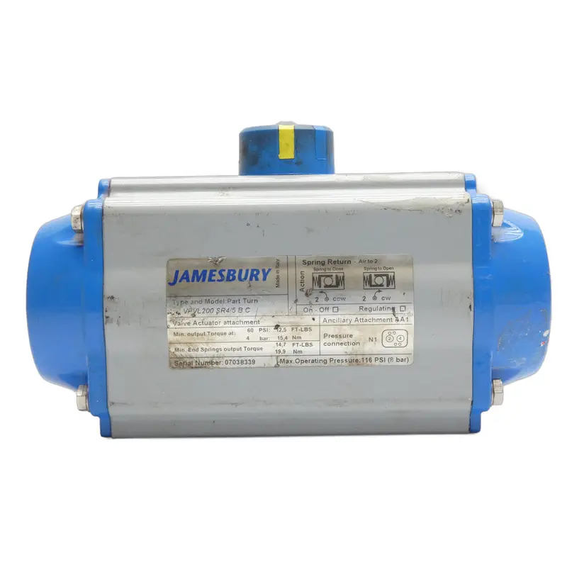 Jamesbury Vpvl200sr4/5Bc 116Psi Unmp 1