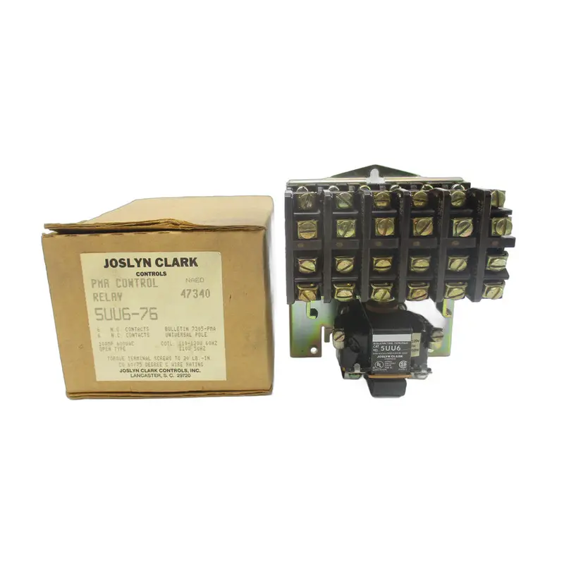 Joslyn Clark 5Uu6-76 110/120V 10A Nsmp 1