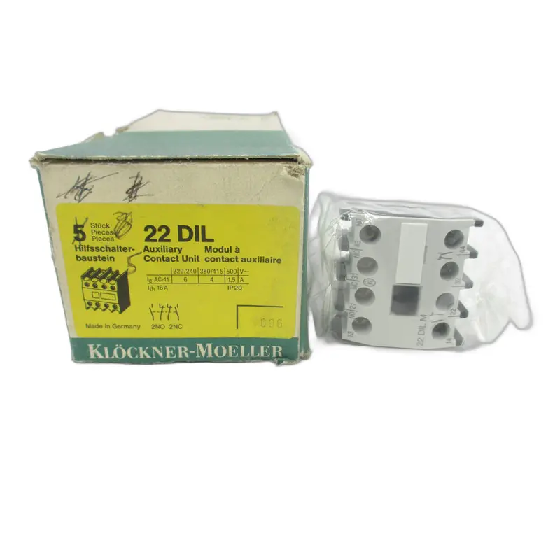 Klockner Moeller 22Dil 600Vac 15A (Pkg Of 5) Nsmp 1