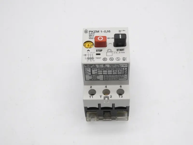 Klockner Moeller Pkzm1-0.16 Ser. 03 660V 0.1-0.16A Nsmp 2